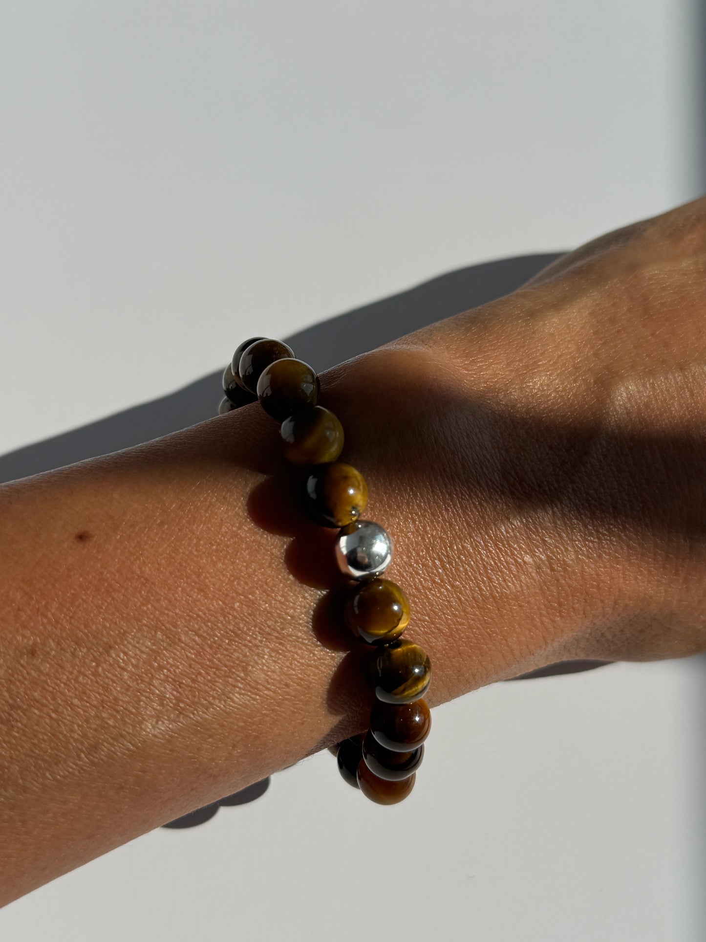 Tiger’s Eye 8mm Gemstone Intention Bracelet