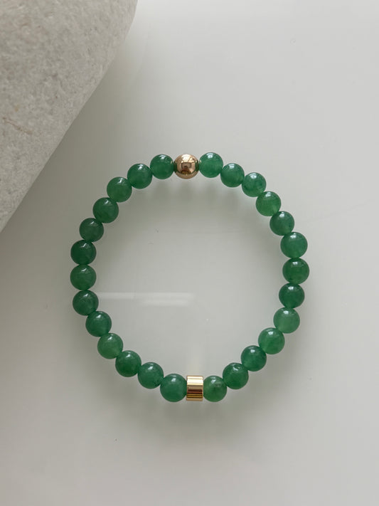 Malaysian Jade Intention 6mm Gemstone Bracelet