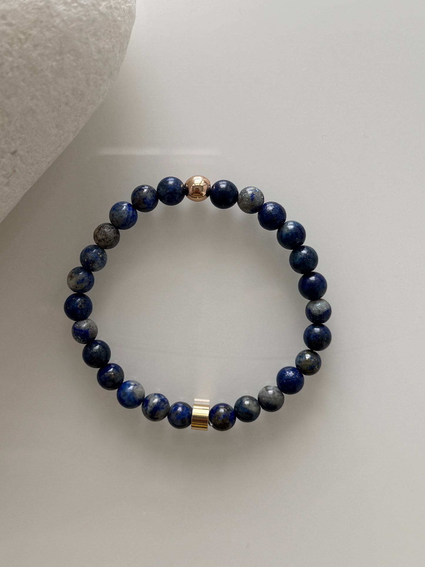 Lapis Lazuli Intention 6mm Gemstone Bracelet