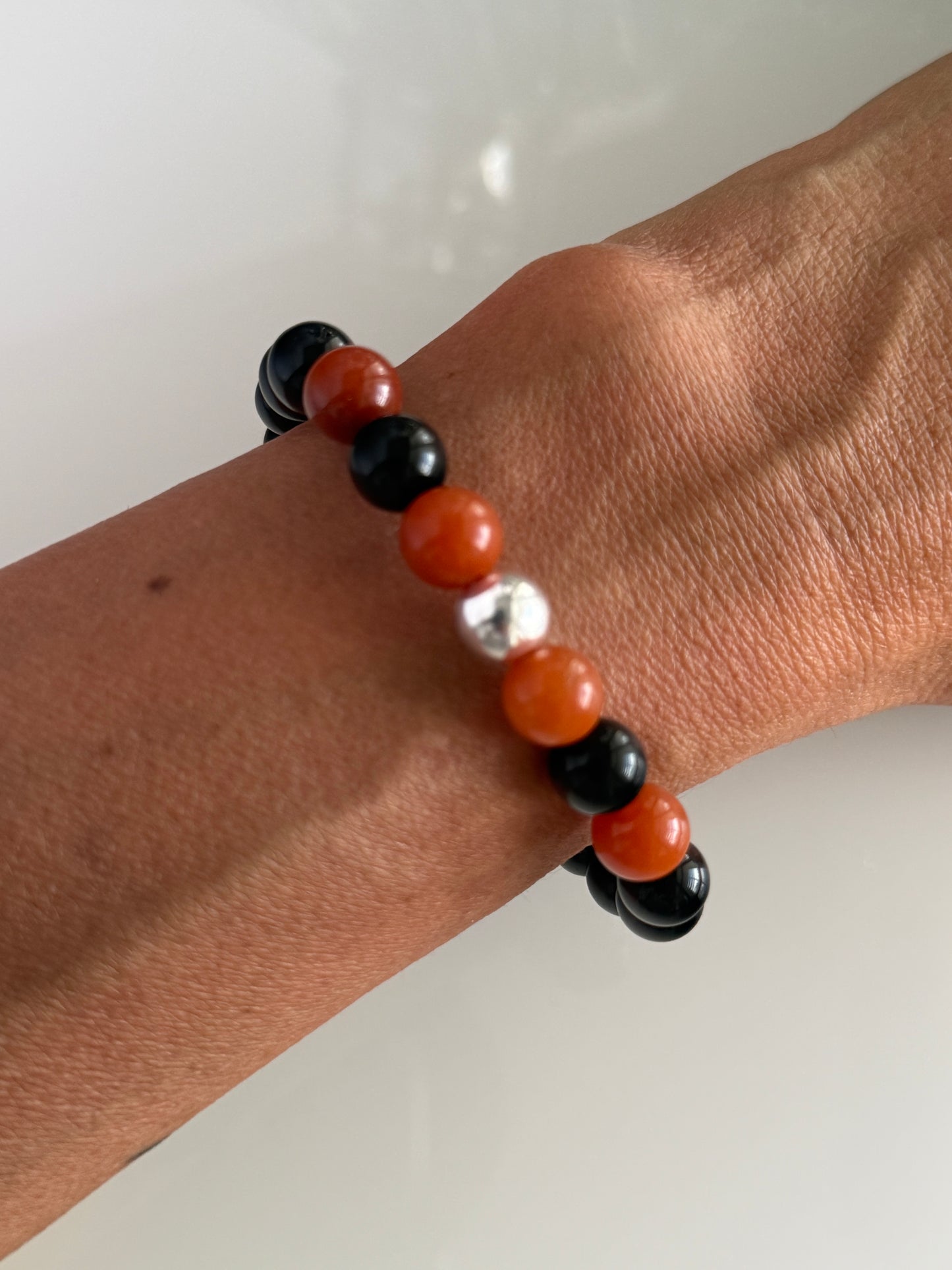 Obsidian & Aventurine Intention Bracelet – 8mm