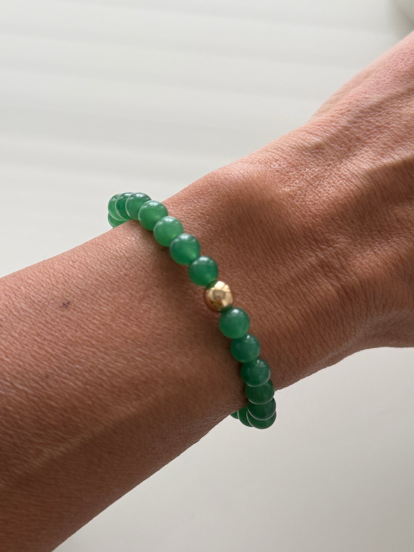 Malaysian Jade Intention 6mm Gemstone Bracelet