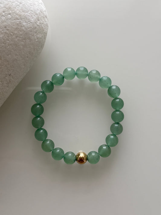 Green Aventurine Intention 8mm Gemstone Bracelet