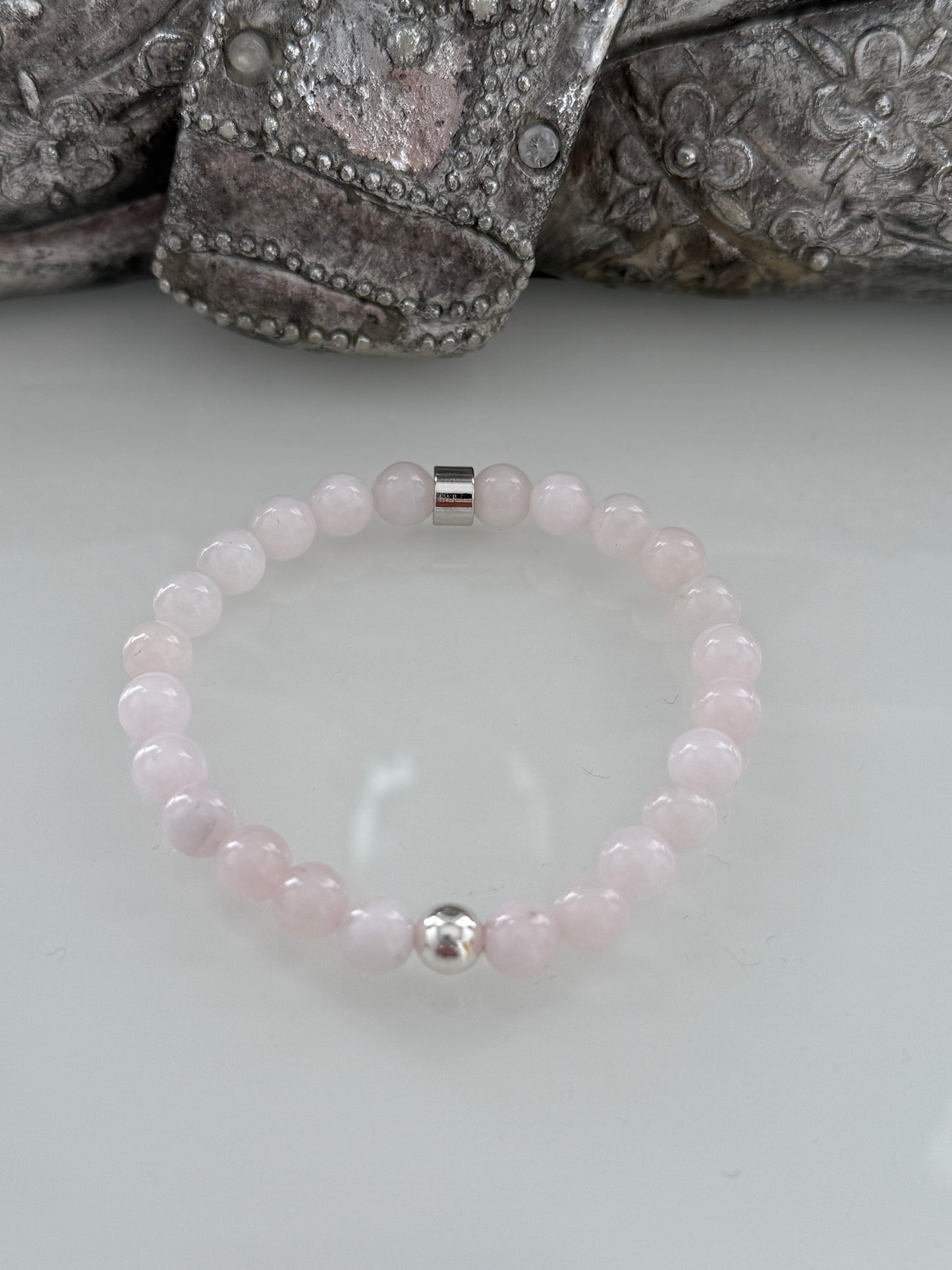 Rose Quartz Intention 6mm Gemstone Bracelet