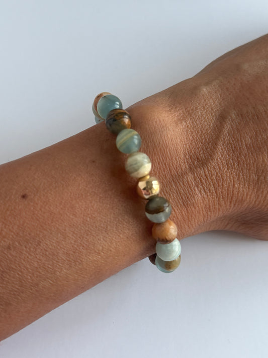 Calcite Intention 8mm Gemstone Bracelet