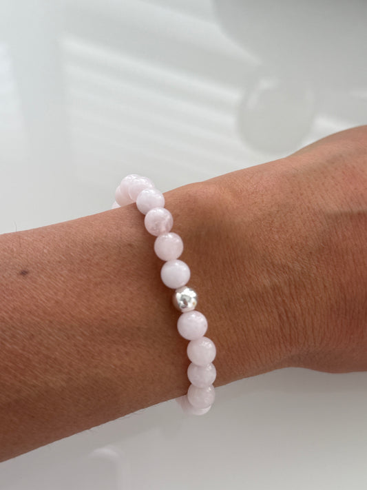 Rose Quartz Intention 6mm Gemstone Bracelet