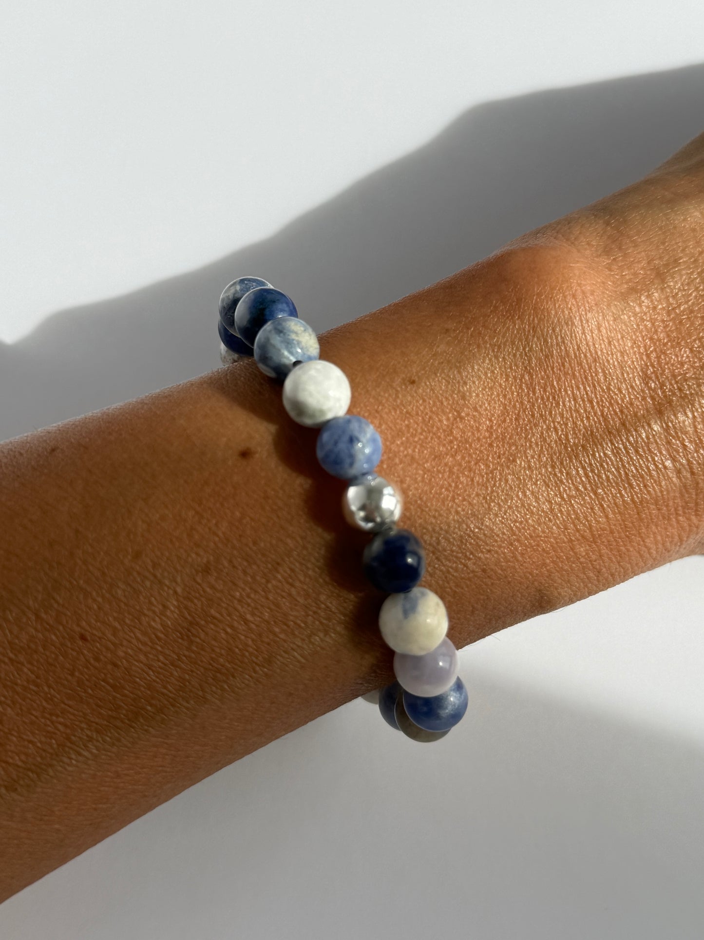 Sodalite Intention 8mm Gemstone Bracelet