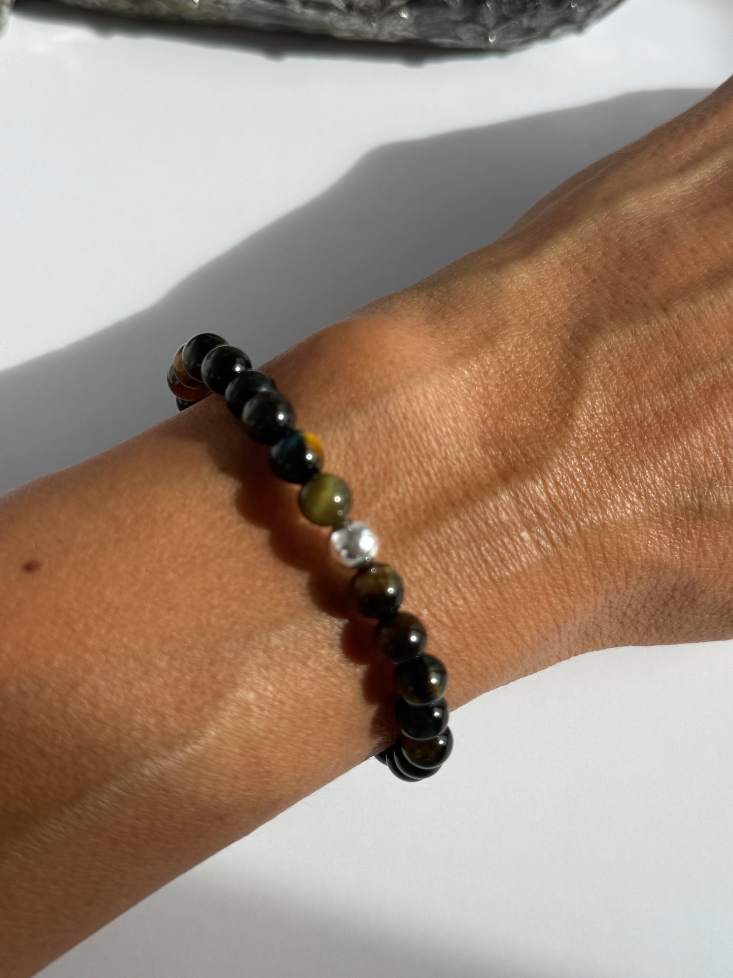 Tiger Eye Intention 6mm Gemstone Bracelet