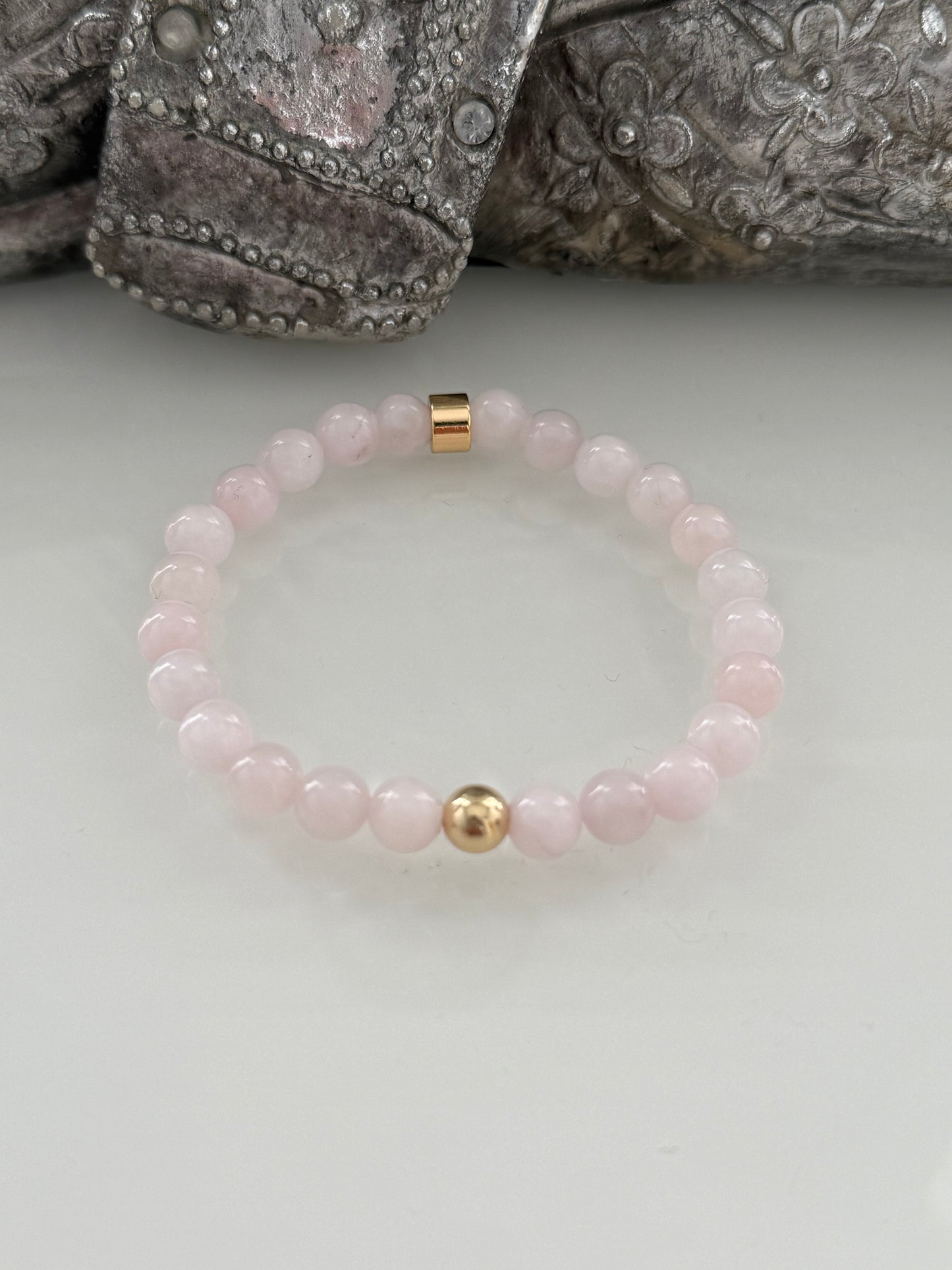 Rose Quartz Intention 6mm Gemstone Bracelet