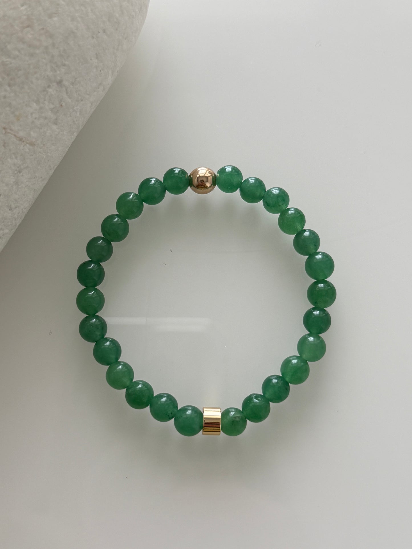 Malaysian Jade Intention 6mm Gemstone Bracelet