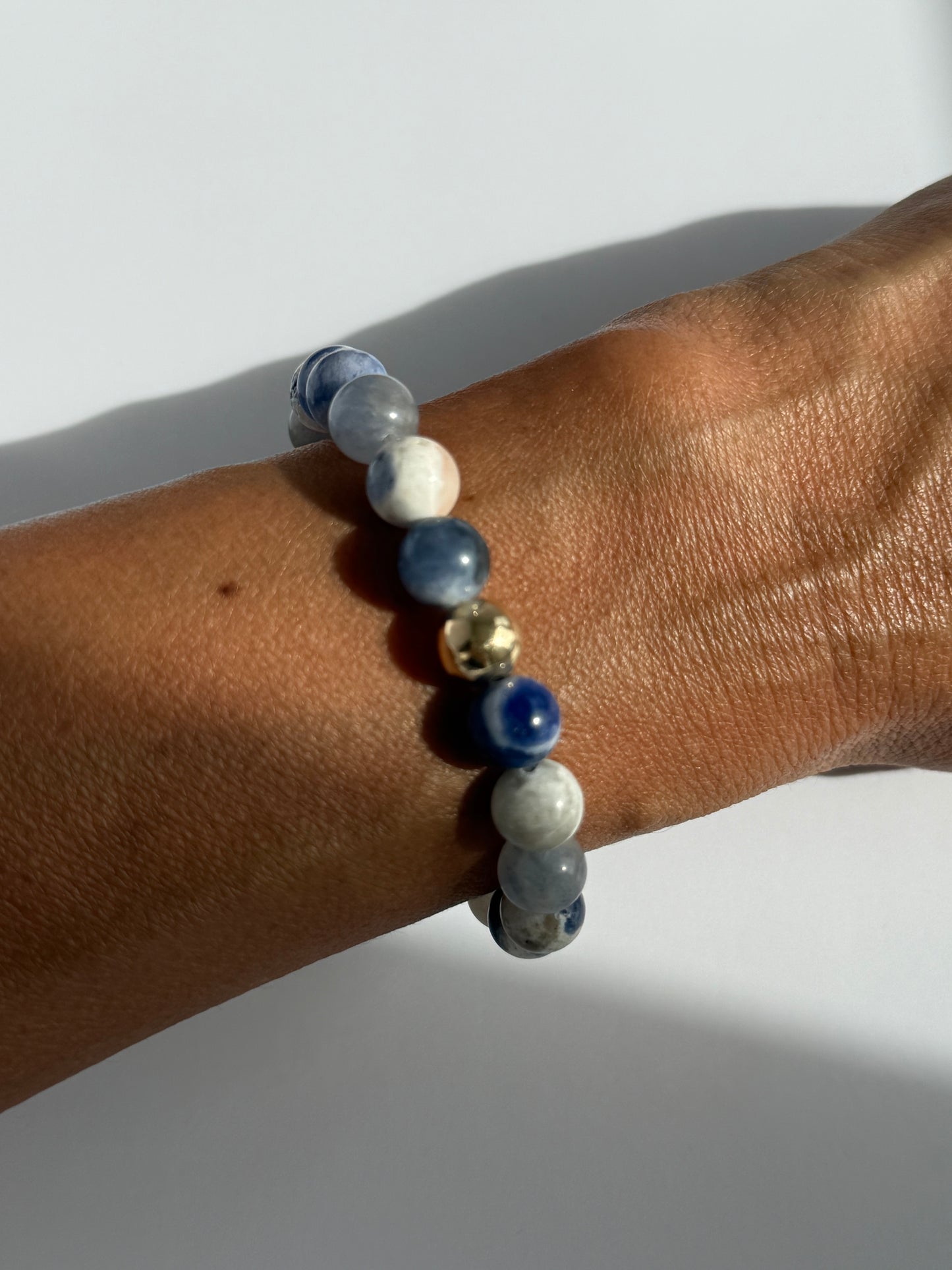 Sodalite Intention 8mm Gemstone Bracelet
