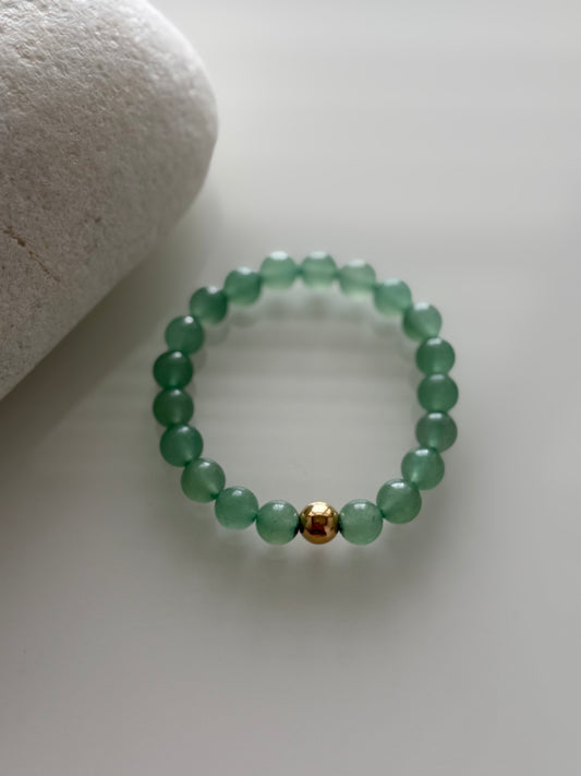 Green Aventurine Intention 8mm Gemstone Bracelet