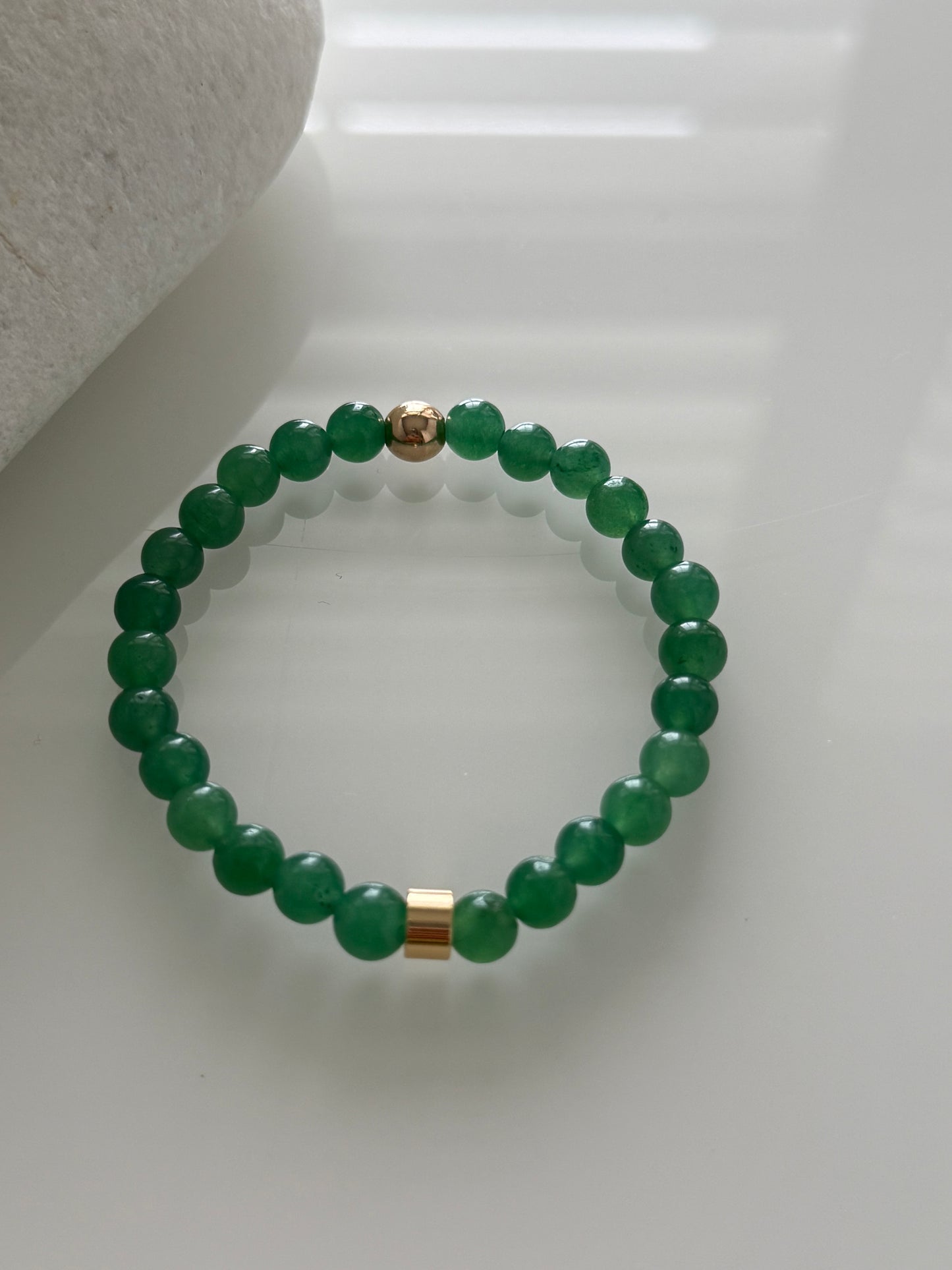 Malaysian Jade Intention 6mm Gemstone Bracelet