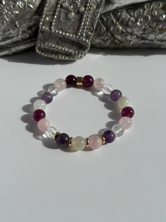Menopause Support Intention Bracelet – 8mm
