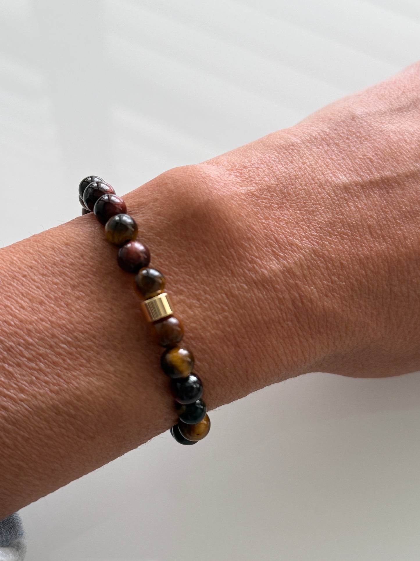 Tiger Eye Intention 6mm Gemstone Bracelet
