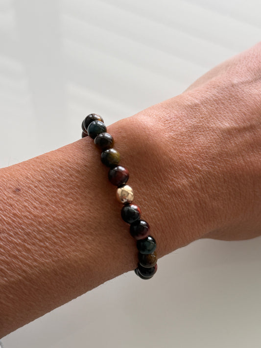 Tiger Eye Intention 6mm Gemstone Bracelet