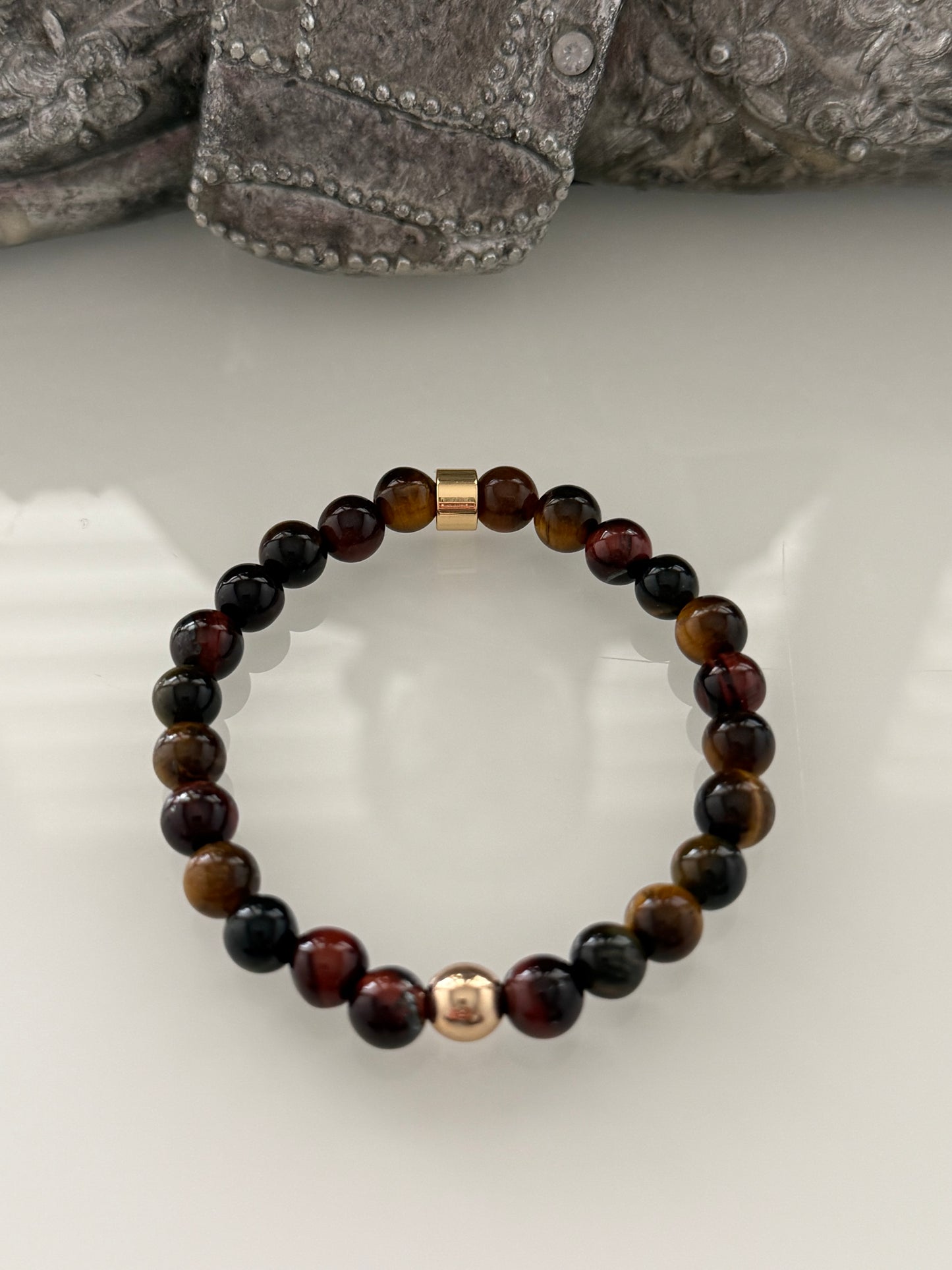 Tiger Eye Intention 6mm Gemstone Bracelet