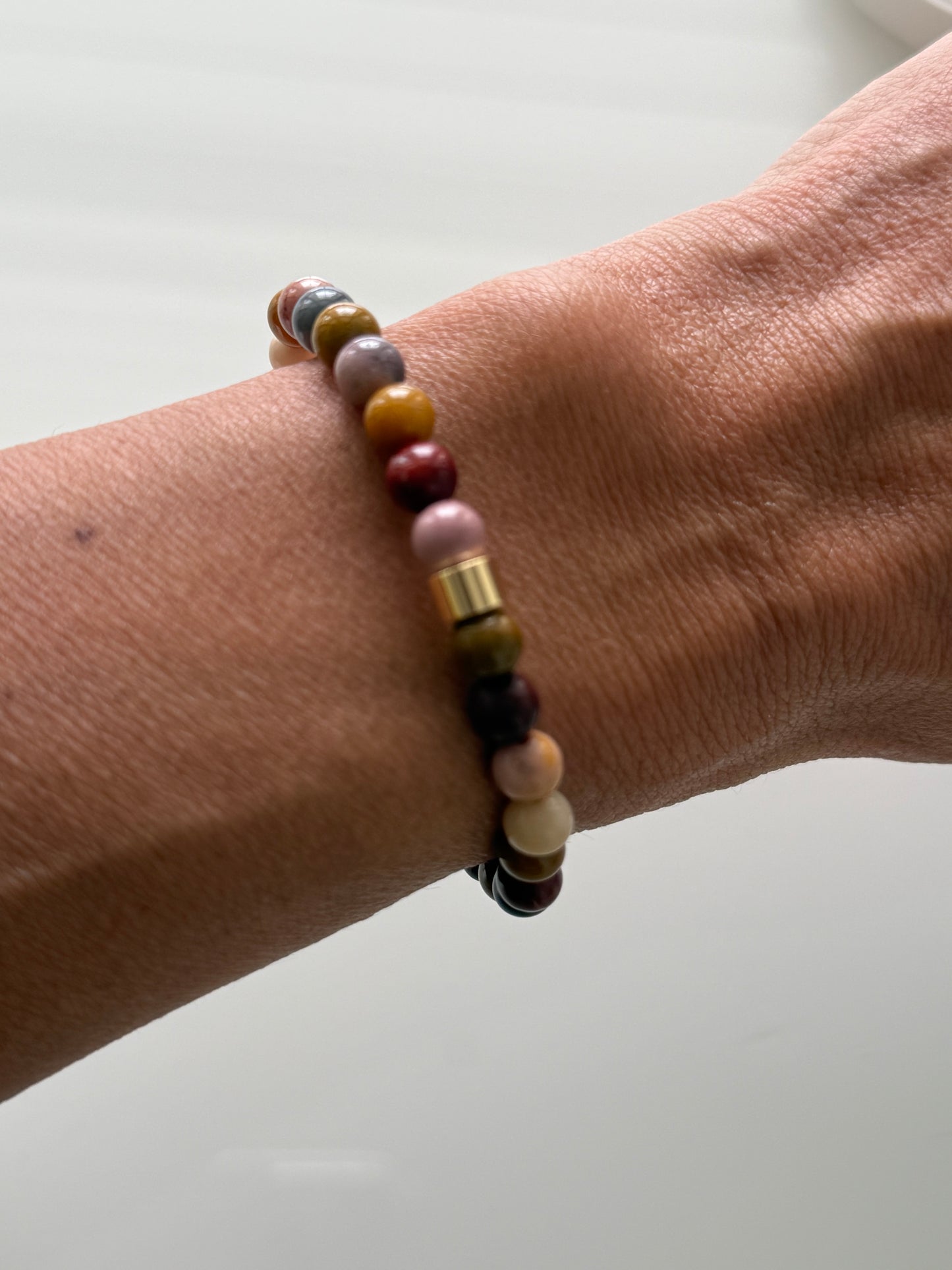 Mookaite Intention 6mm Gemstone bracelet