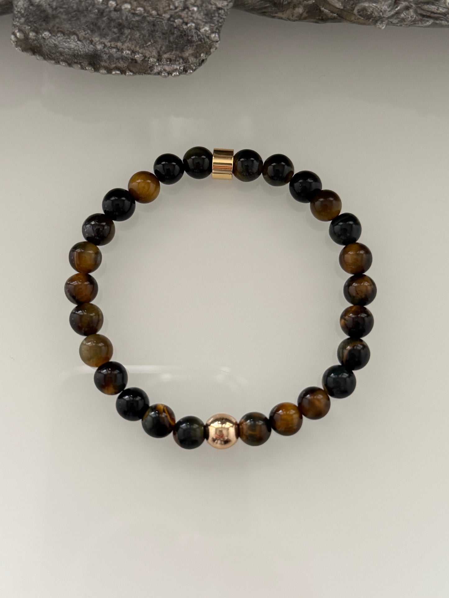 Tiger Eye Intention 6mm Gemstone Bracelet