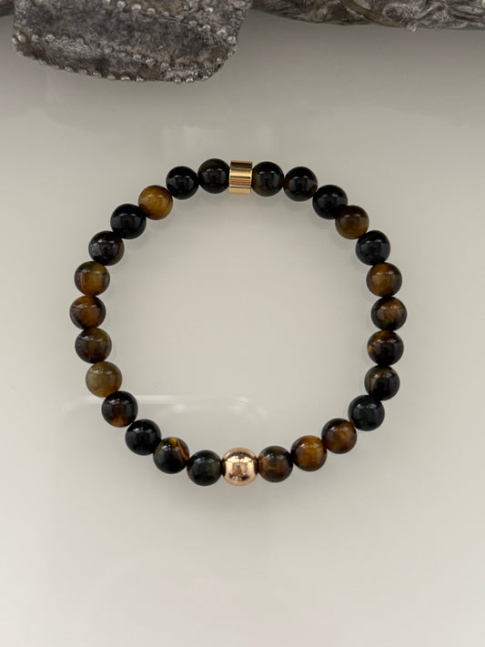 Tiger Eye Intention 6mm Gemstone Bracelet