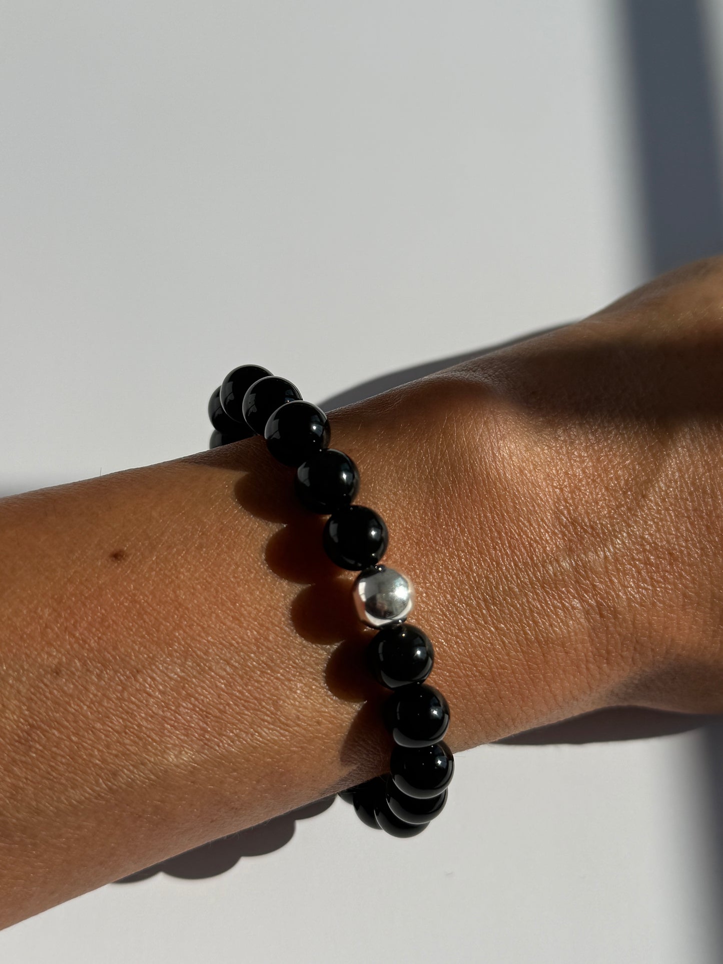 Obsidian 8mm Gemstone Intention Bracelet
