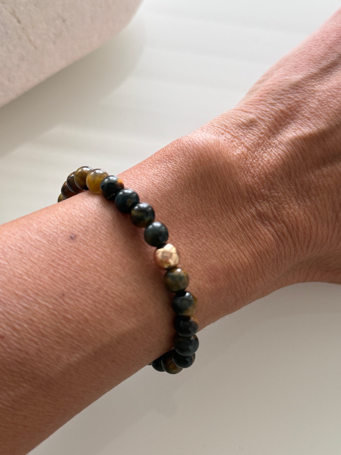 Tiger Eye Intention 6mm Gemstone Bracelet